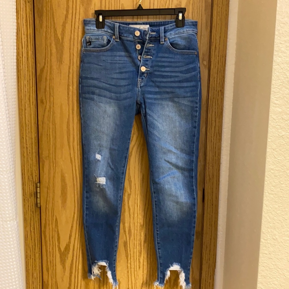 Kan Can distressed jeans